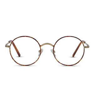 OTTOTO 35-000756 ORANGE TORTOISE GOLD EYEGLASSES SUNGLASSES FRAMES 47-20-145